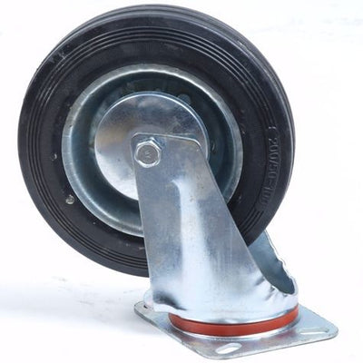 Roue pivotante Tarsus 100mm. noir
