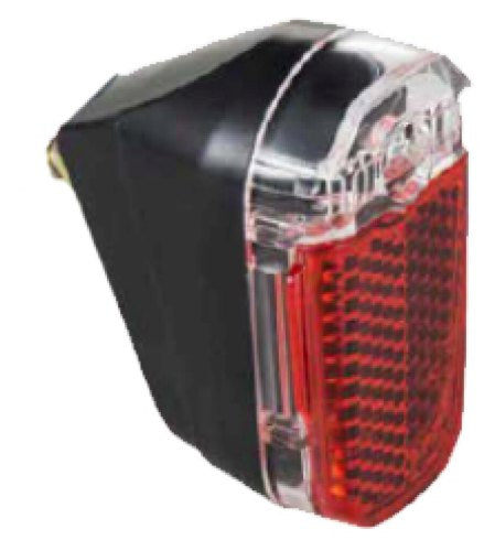 Feu arrière LED satellite m4 sur garde boue. moyeu dynamo e-bike stvo