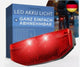 Réflecteur de feu arrière LED Buchel Edge batterie USB 50-80mm détachable STVZO sur carte