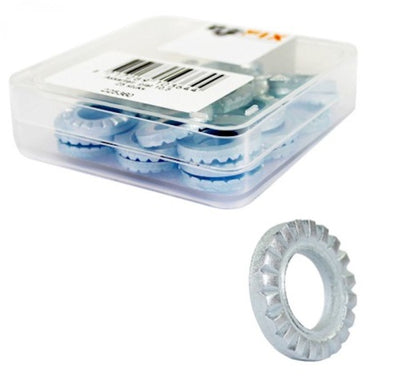 Bague moletée axe arrière plat (25 pièces)