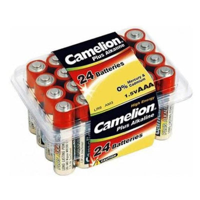 Battery Sales Europe Plus alcaline aaa lr03 battery box 24 pieces
