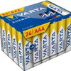 Varta pile énergie alcaline aaa lr03 (boîte = 24 pièces)