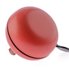 Cloche agrafée 80mm Ding Dong rouge bordeaux