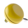 sonnette de vélo ding-dong acier 80 mm jaune
