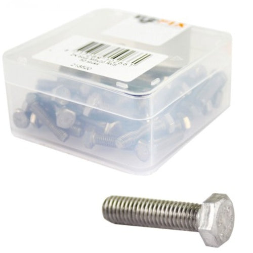 Bofix Boulon hexagonal M5x25 (50 pièces)