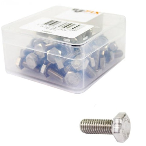 Boulon hexagonal Bofix M6x16 (50 pièces)