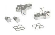 Mirage Crank Turners avec boulon en acier inoxydable en aluminium T6 argent - afbeelding 1
