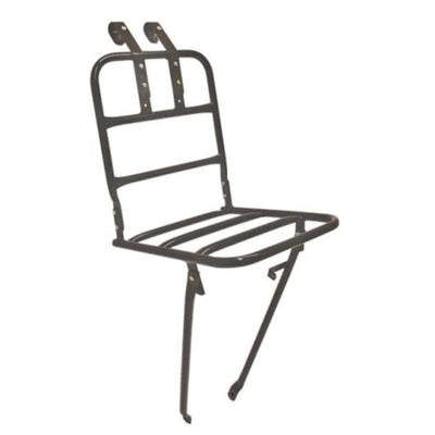 Porte-bagages avant Steco noir mat 30x30cm