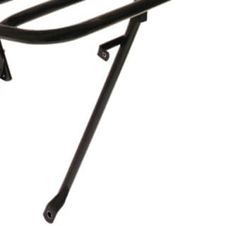 Pied de porte avant Steco noir mat