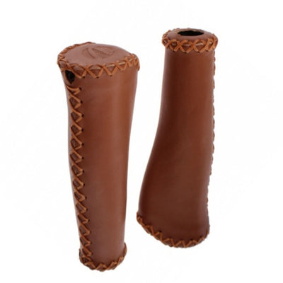 Cadenas de chaîne de vélo Velo 127mm en cuir marron foncé