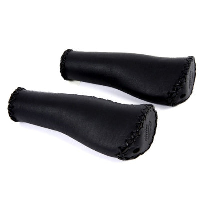 Poignée Velo Cuir Ergo 135 135mm Noir