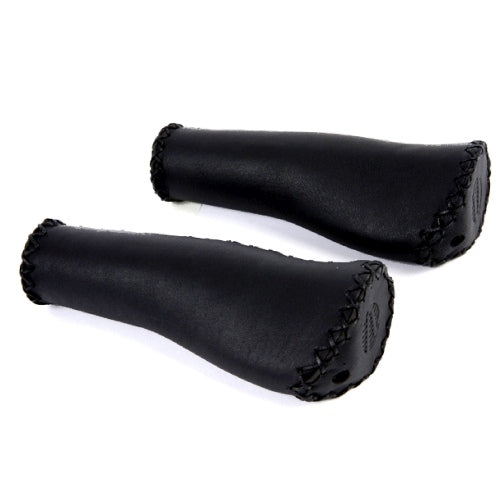 Poignée Velo Cuir Ergo 135 135mm Noir