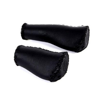 Velo Handle Leather Ergo 92 135 mm noir