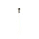 Elvedes Câble intérieur d'embrayage 2000mm 1×19 fil zingué Ø1.5mm avec V-nipple (sur carte)