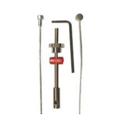 Elvedes 6473 acier inoxydable câble intérieur tambour frein poire avec boulon de réglage sur carte