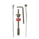 Elvedes 6473 acier inoxydable câble intérieur tambour frein poire avec boulon de réglage sur carte