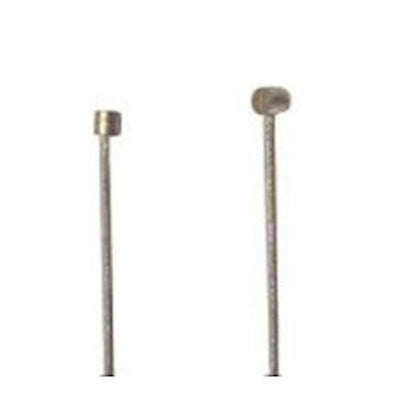 Câble intérieur de changement de vitesse Elvedes 2250mm zingué ø1.1mm Shimano Huret N-nipple et T-nipple (sur carte)