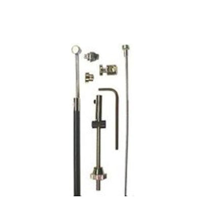 Ensemble de câbles de frein pour le frein à tambour 1350 1000 mm argent noir