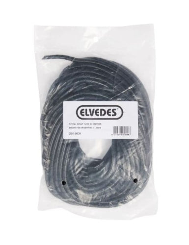 Elvedes Tuyau spiralé (4Mm) 10 mètres noir