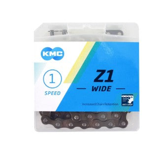 KMC Z1X EPT 1 2x1 8Chaîne - Marron - Monovitesse - 112 maillons