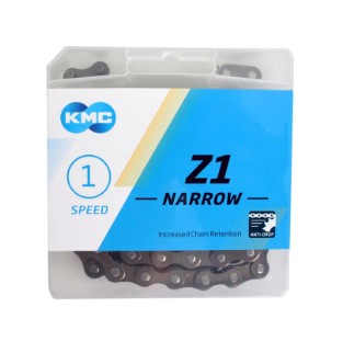 BD0704A KMC Collier 1 2x3 32 Smal Z1 Brown - 112 Schakels