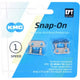 KMC Chain Link - Snap-on - 1 8 - 8.60mm - Silver