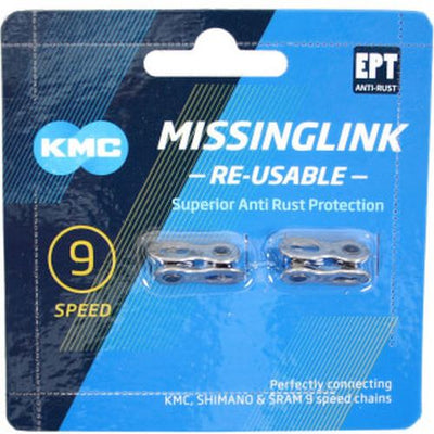 KMC Chain Link X9 1 2x11 128 - Argent