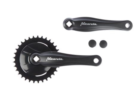 Miranda Beta 1 Crank Set 32T 3 32 “Disc 9,2 cm, noir
