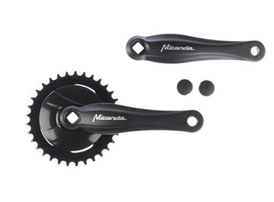Miranda Beta 1 Crank Set 32T 3 32 “Disc 9,2 cm, noir