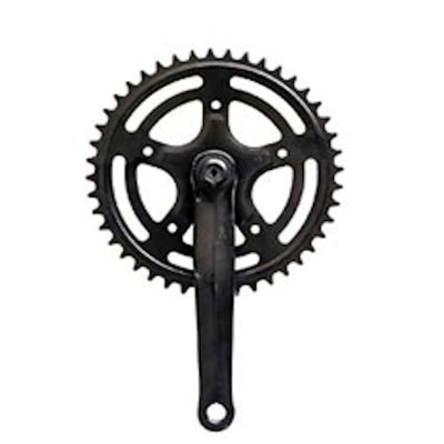 Pédalier Vinty 44T 170 mm noir