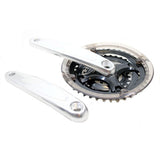 Lasco Crankset 24 34 42t Silver Black Spread -4 mm - afbeelding 1