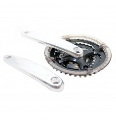 pédalier 48 38 28 argent