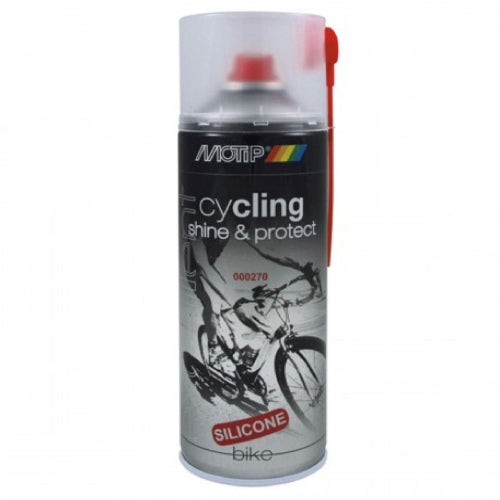 Spray cycliste Motip pour la protection de la brillance