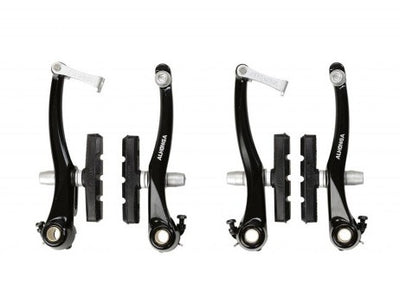 Jeu de freins V-brake noir avant + arrière complet