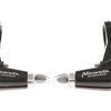 Miranda Brake Handle Set 3-doigt noir mat-celver
