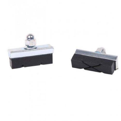 patins de frein X-Groove pinch brake 40 x 13 mm zw silver 2 pieces