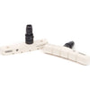 Jeu de plaquettes de frein Elvedes V-brake 72 mm - blanc (25 paires)