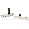 Jeu de plaquettes de frein Elvedes V-brake 72 mm - blanc (sur la carte)