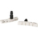 Jeu de plaquettes de frein Elvedes V-brake 72 mm - blanc (sur la carte)