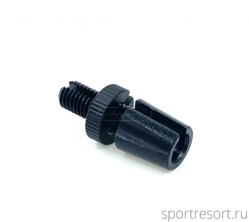 Elvedes boulon de réglage du câble m7 aluminium noir (10)