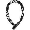 Axa antivol à chaîne absolu 8-90cm noir