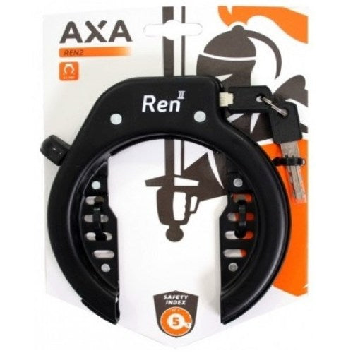 Antivol de cadre Axa ren 2 noir (carte)