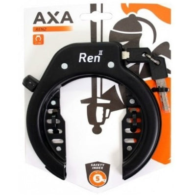 Antivol de cadre Axa ren 2 noir (carte)