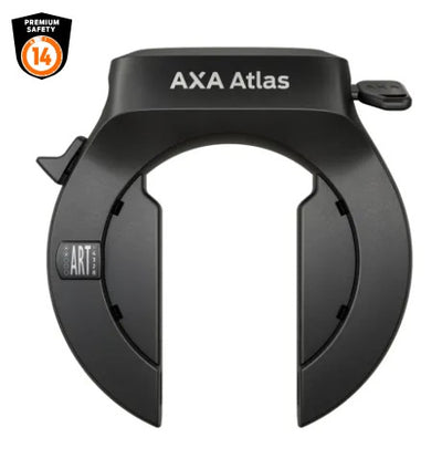 Axa antivol de cadre atlas noir 58mm indice de sécurité 14 art 2** atelier
