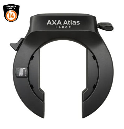 Axa antivol de cadre atlas large noir 72,5mm indice de sécurité 14 art 2** atelier (bloc de remplacement xxl)
