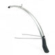 Aile avant Eurofender Snello 28 x 46 mm - argent