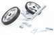 Roues latérales Pexkids 12-20 Chrome