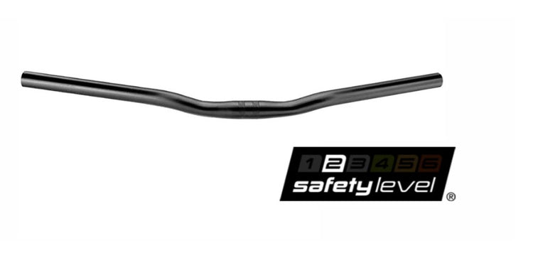 Ergotec guidon bugle ladytown 25.4 largeur : 600mm hauteur : 16mm