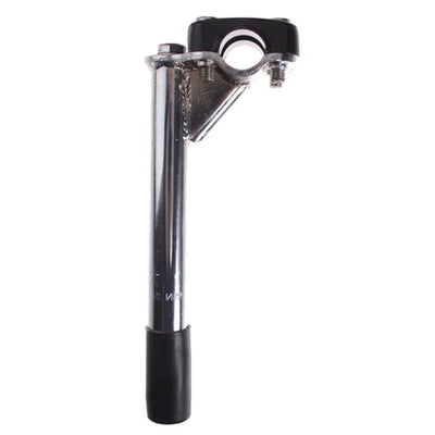 Potence Hzb bmx 21,1 mm fixe 21,1 185 40 mm noir argent