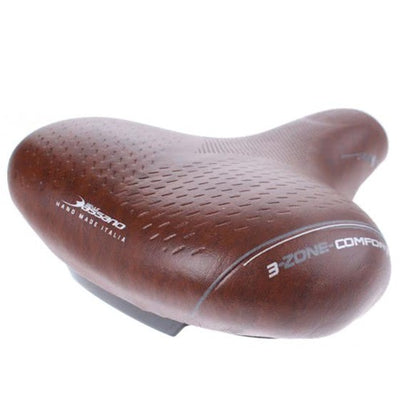 Selle Volare BigCity XXL en élastomère - marron